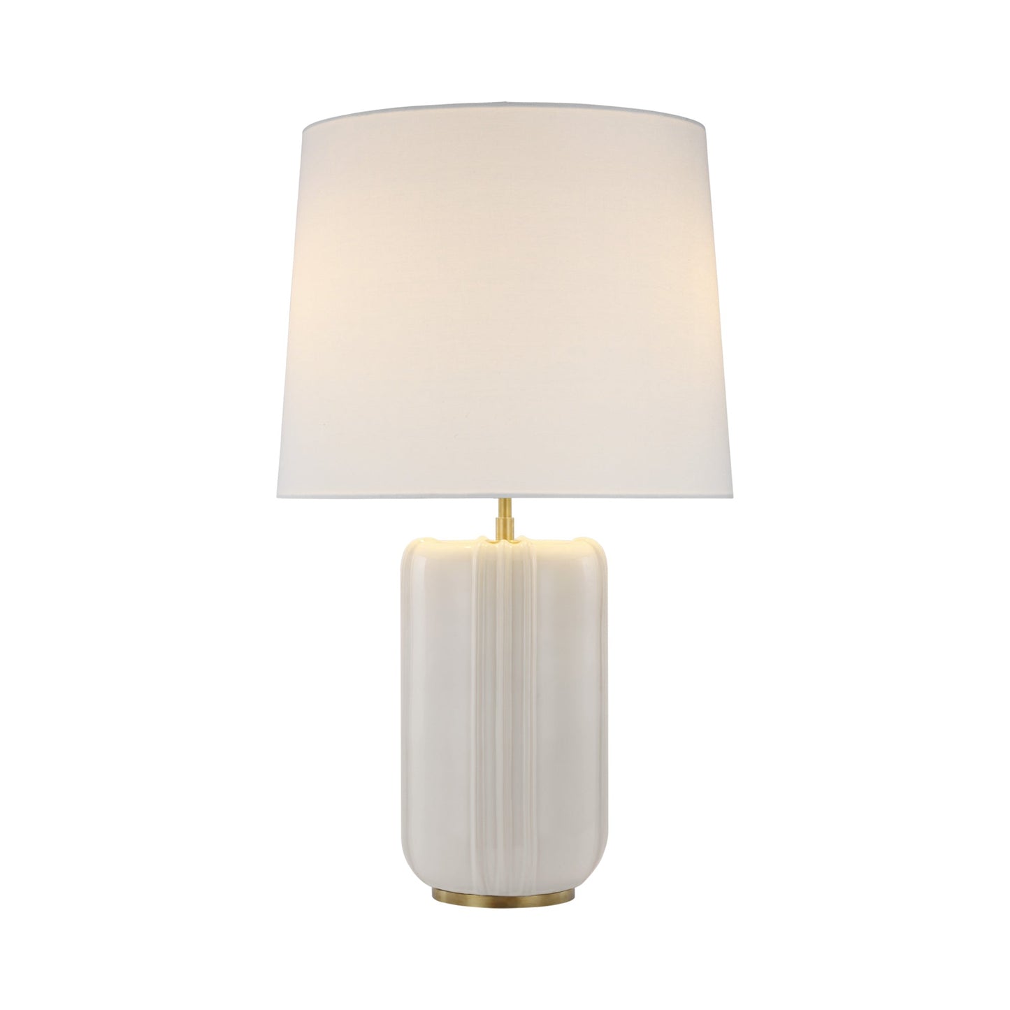 Minx Table Lamp in Ivory.