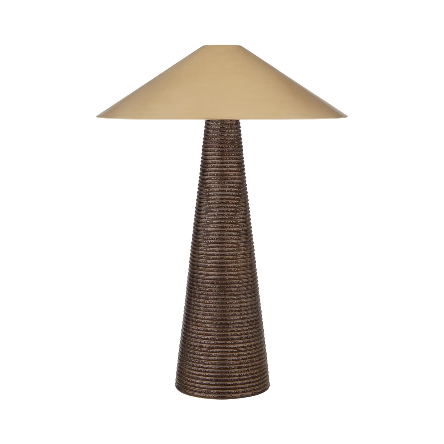 Miramar Table Lamp in Crystal Bronze (Large).