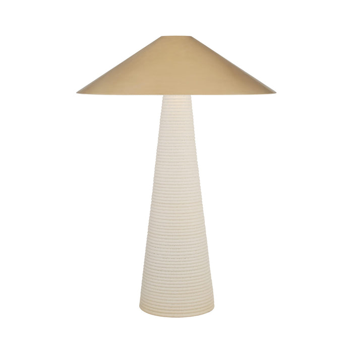 Miramar Table Lamp in Porous White (Large).