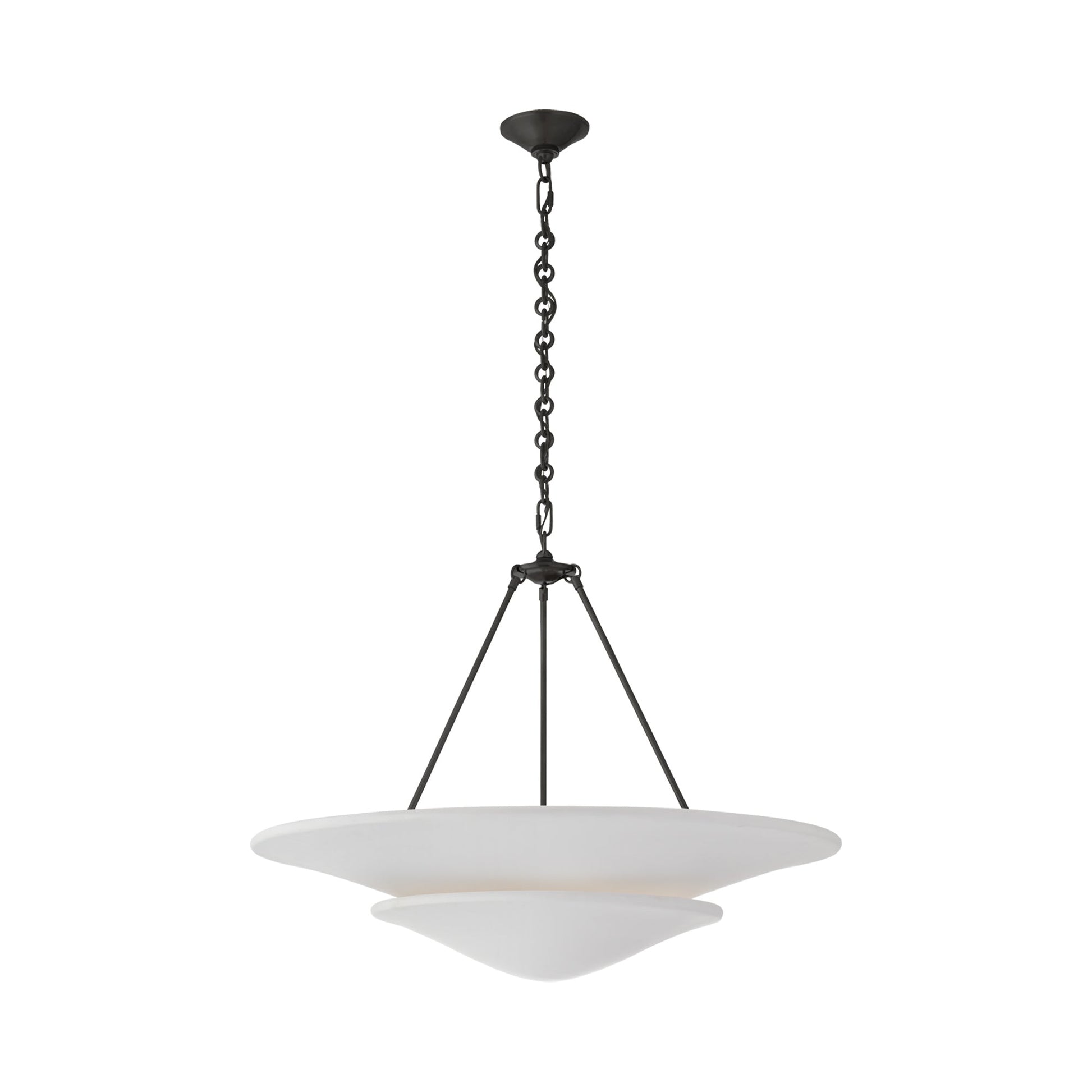 Mollino Chandelier in Bronze (Large).