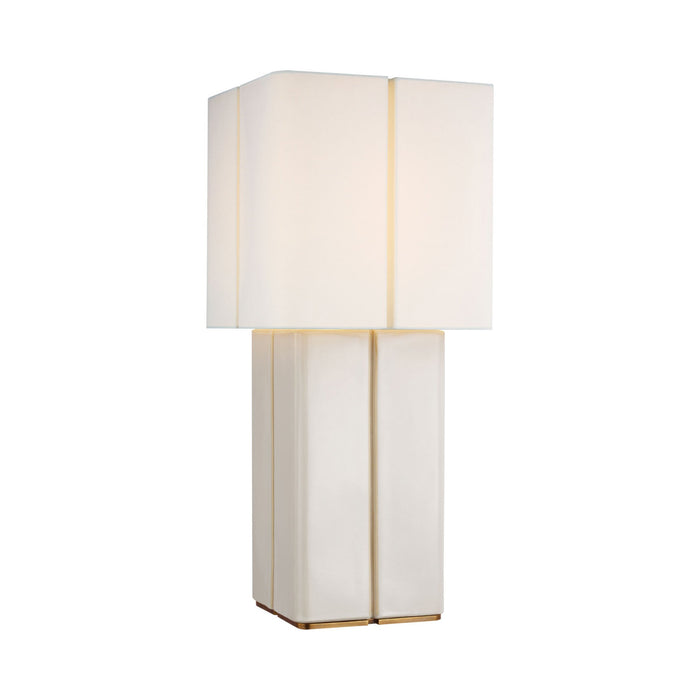 Monelle LED Table Lamp in Ivory.