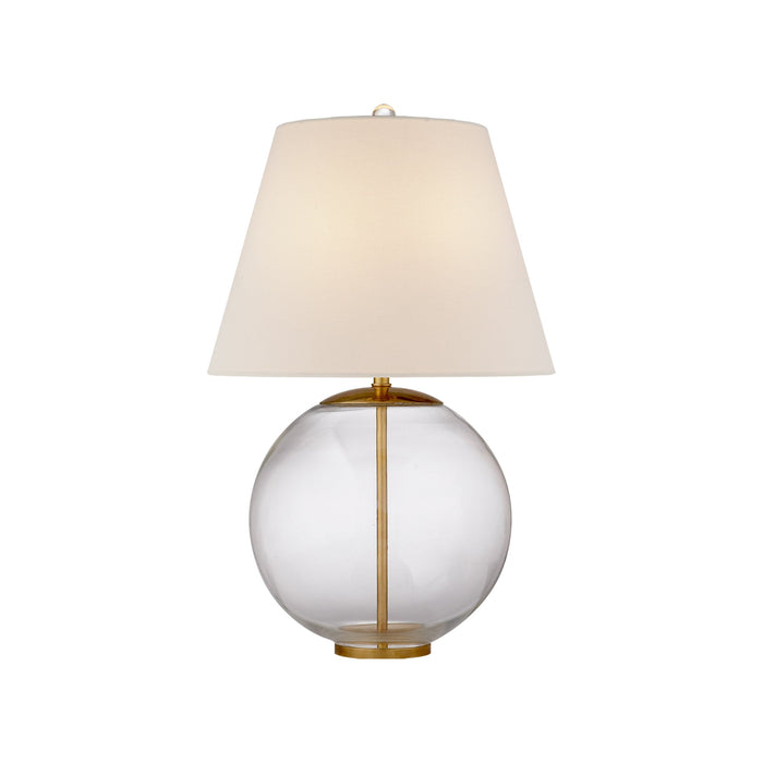 Morton Table Lamp in Clear Glass (Small).
