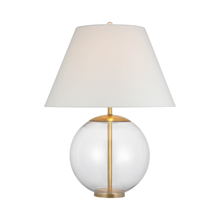 Morton Table Lamp in Clear Glass (Large).