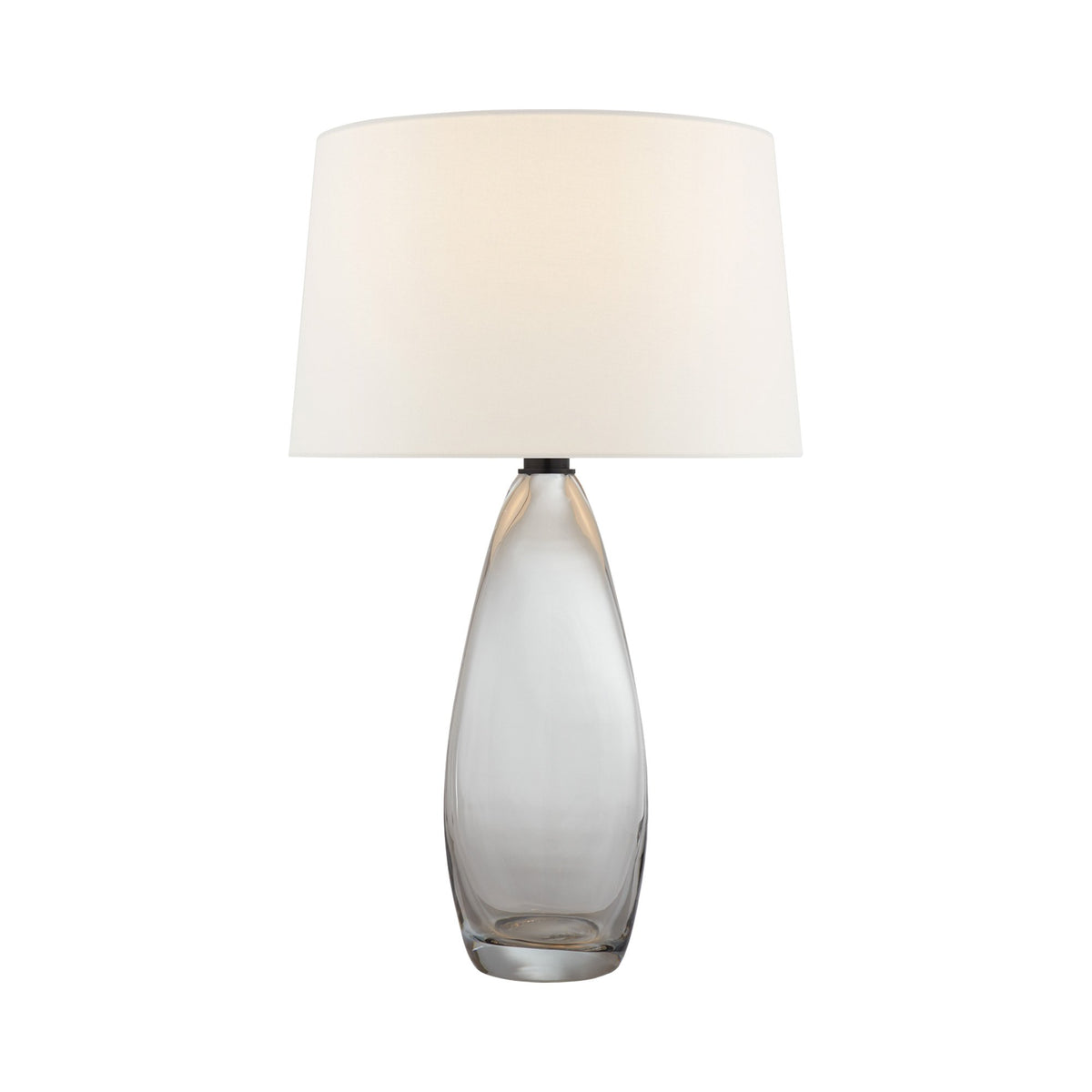 Myla Table Lamp in Clear Glass (Large).