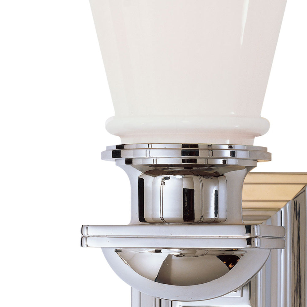 New York Subway Bath Wall Light in Detail.