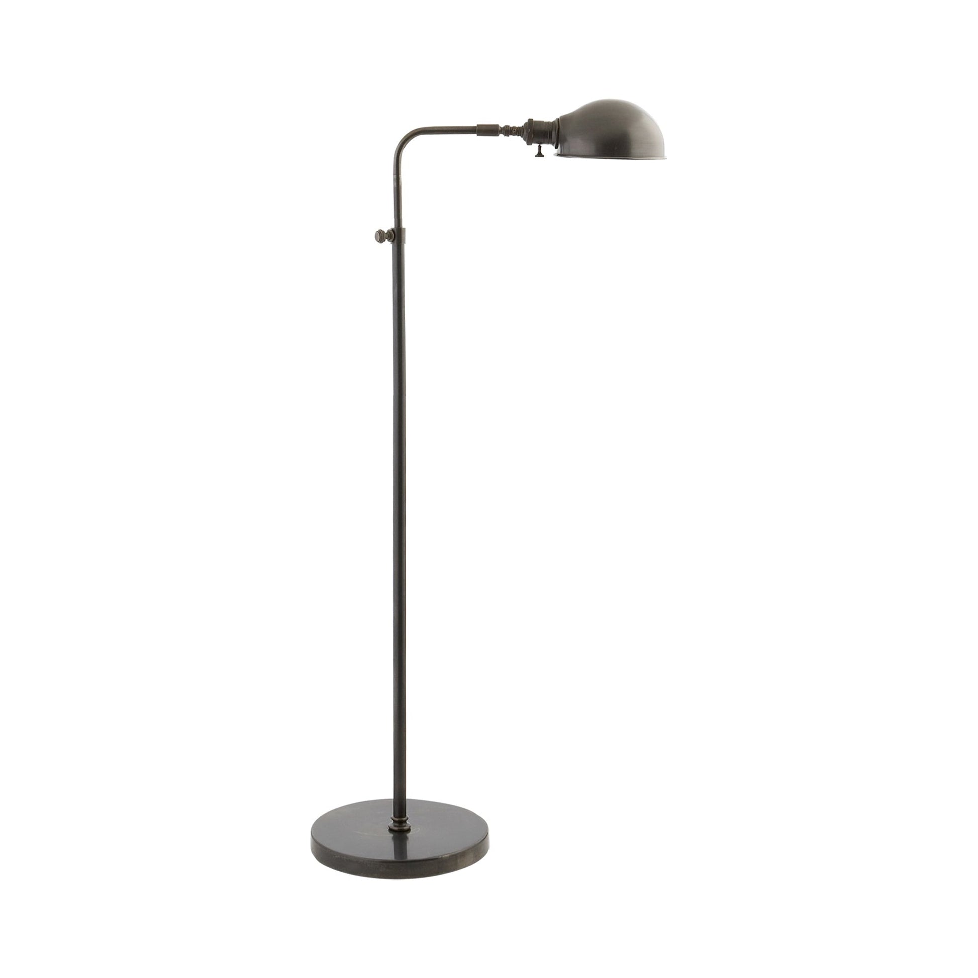 Old Pharmacy Floor Lamp in Bronze.