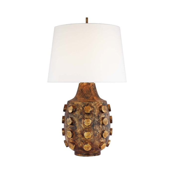 Orly LED Table Lamp in Antique Gild.