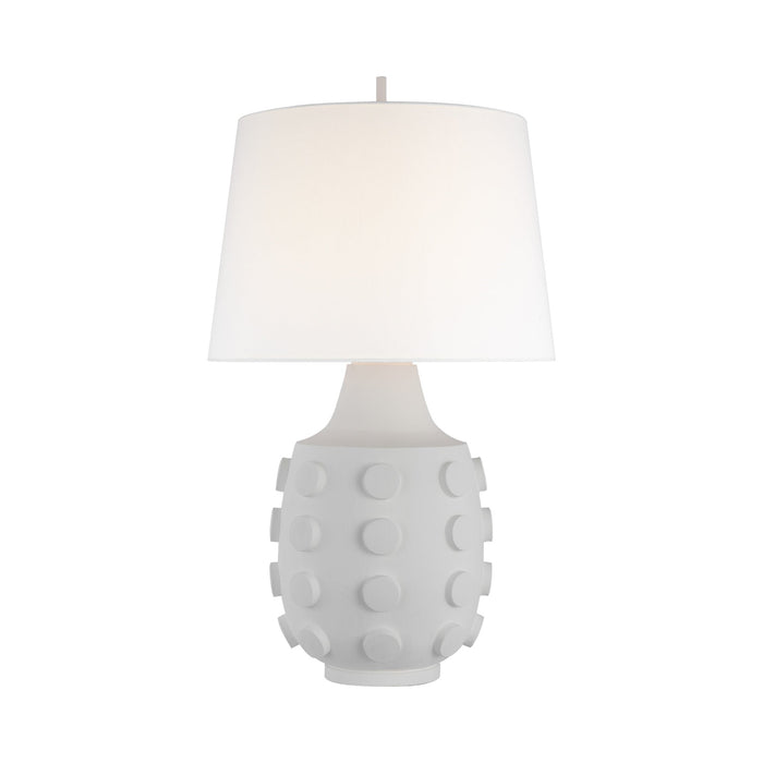 Orly LED Table Lamp in Plaster White.