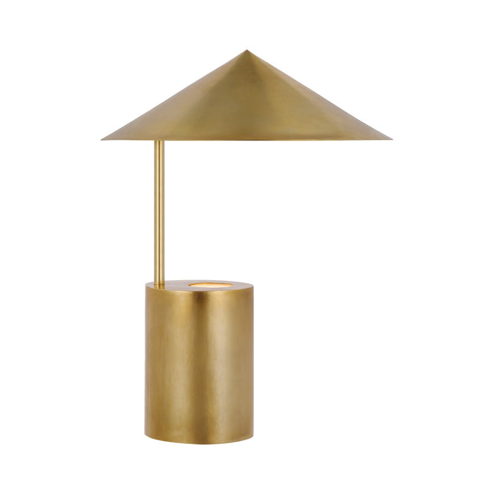 Orsay LED Table Lamp in Hand-Rubbed Antique Brass.