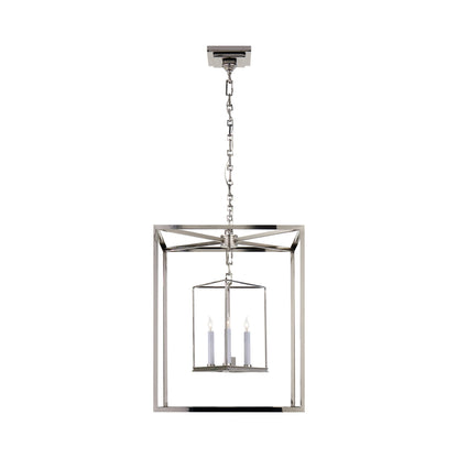 Osborne Pendant Light in Polished Nickel.
