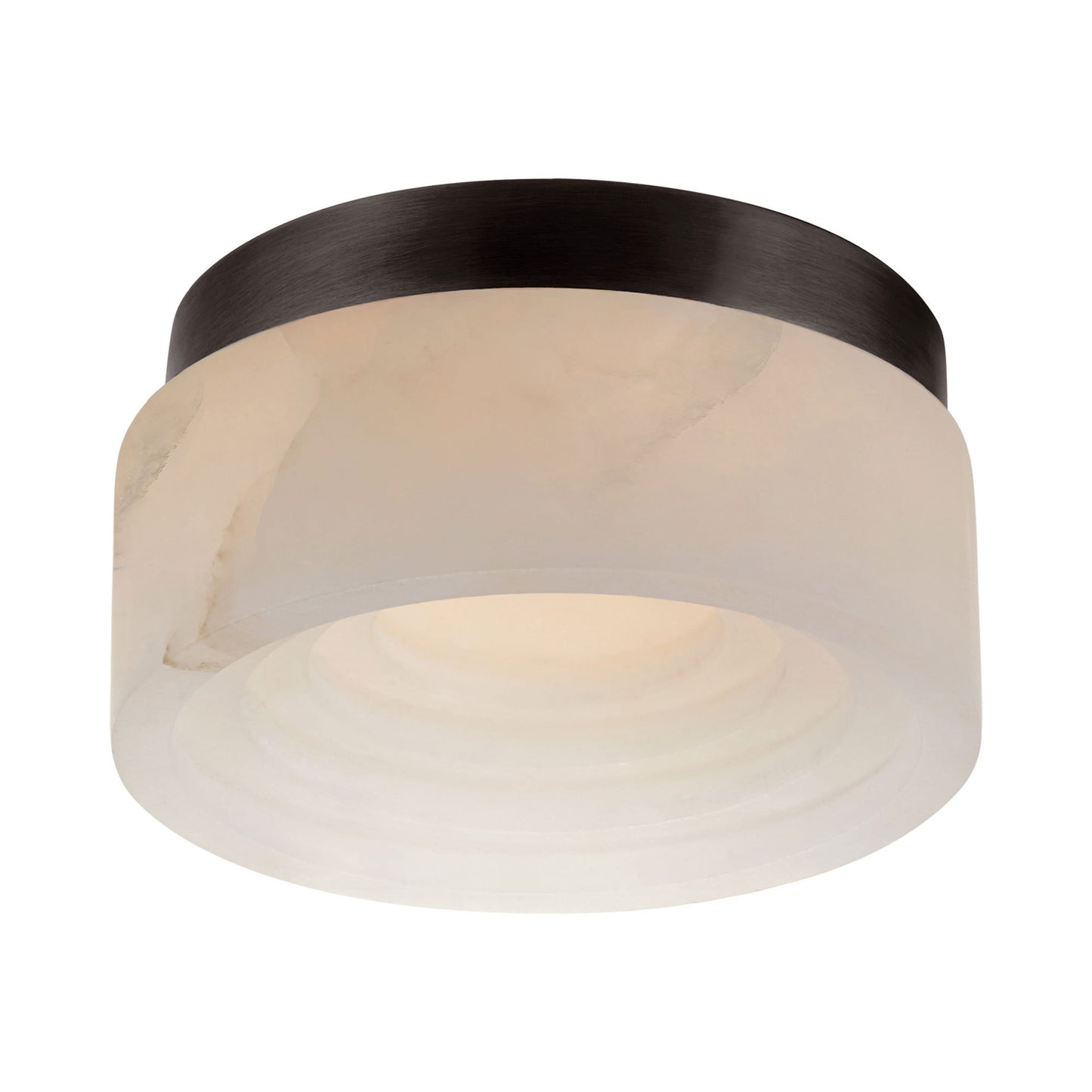 Otto LED Semi Flush Mount Ceiling Light in Bronze (Mini).
