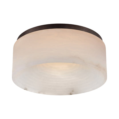 Otto LED Semi Flush Mount Ceiling Light in Bronze (Medium).