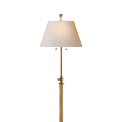 Overseas Adjustable Club Floor Lamp in Detail.