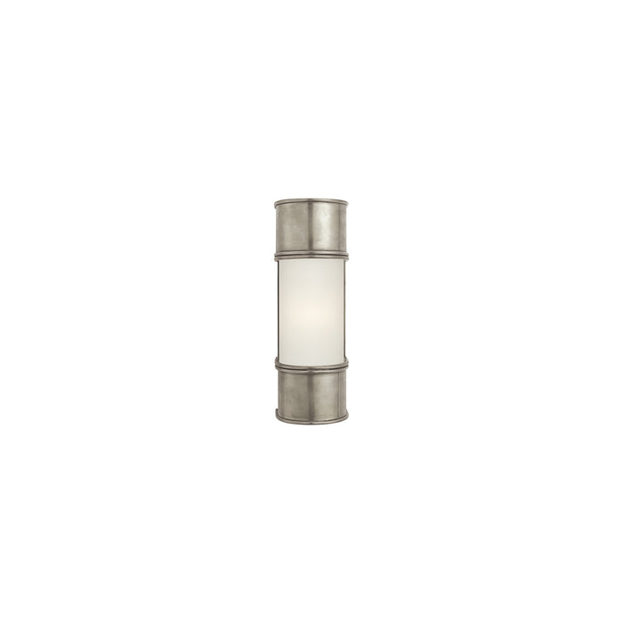 Oxford Bath Wall Light in Antique Nickel (Small).