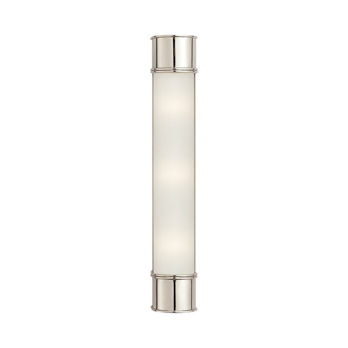 Oxford Bath Wall Light in Polished Nickel (Large).