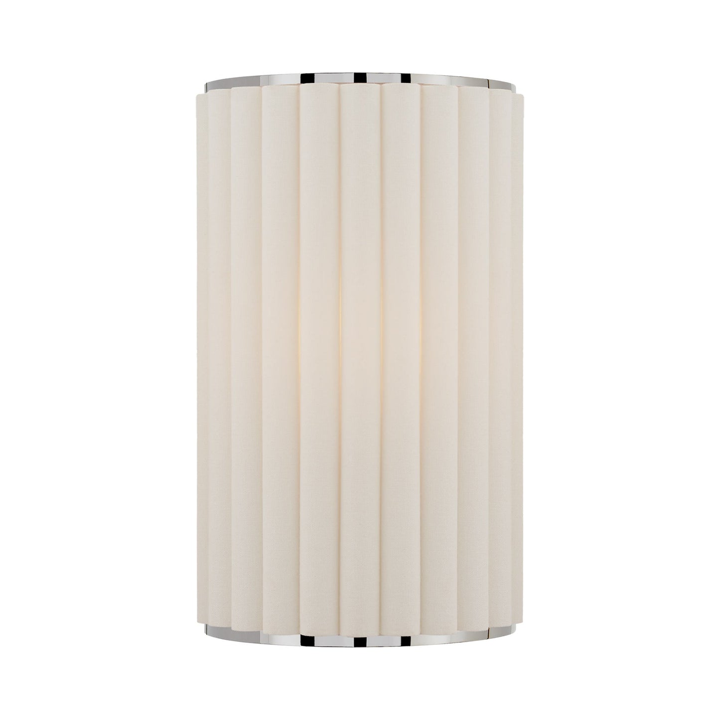 Palati Wall Light in Polished Nickel (Small).