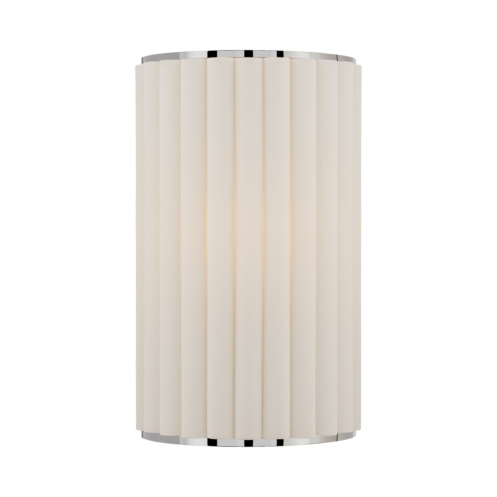 Palati Wall Light in Polished Nickel (Small).