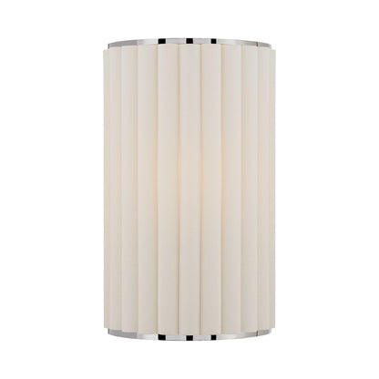 Palati Wall Light in Polished Nickel (Small).