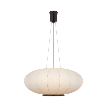 Paper Moon Pendant Light in Bronze (Large).