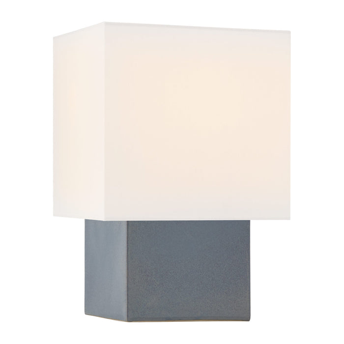 Pari Square Table Lamp in Cloudy Blue (Small).