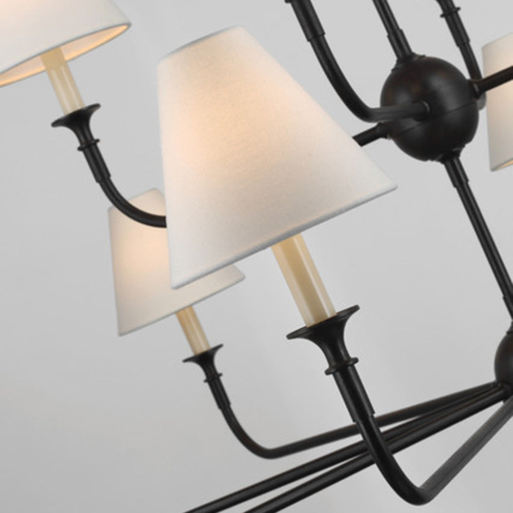 Piaf Chandelier in Detail.