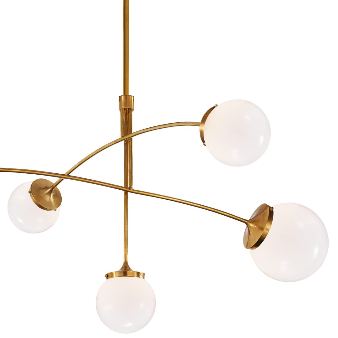 Prescott Chandelier in Detail.