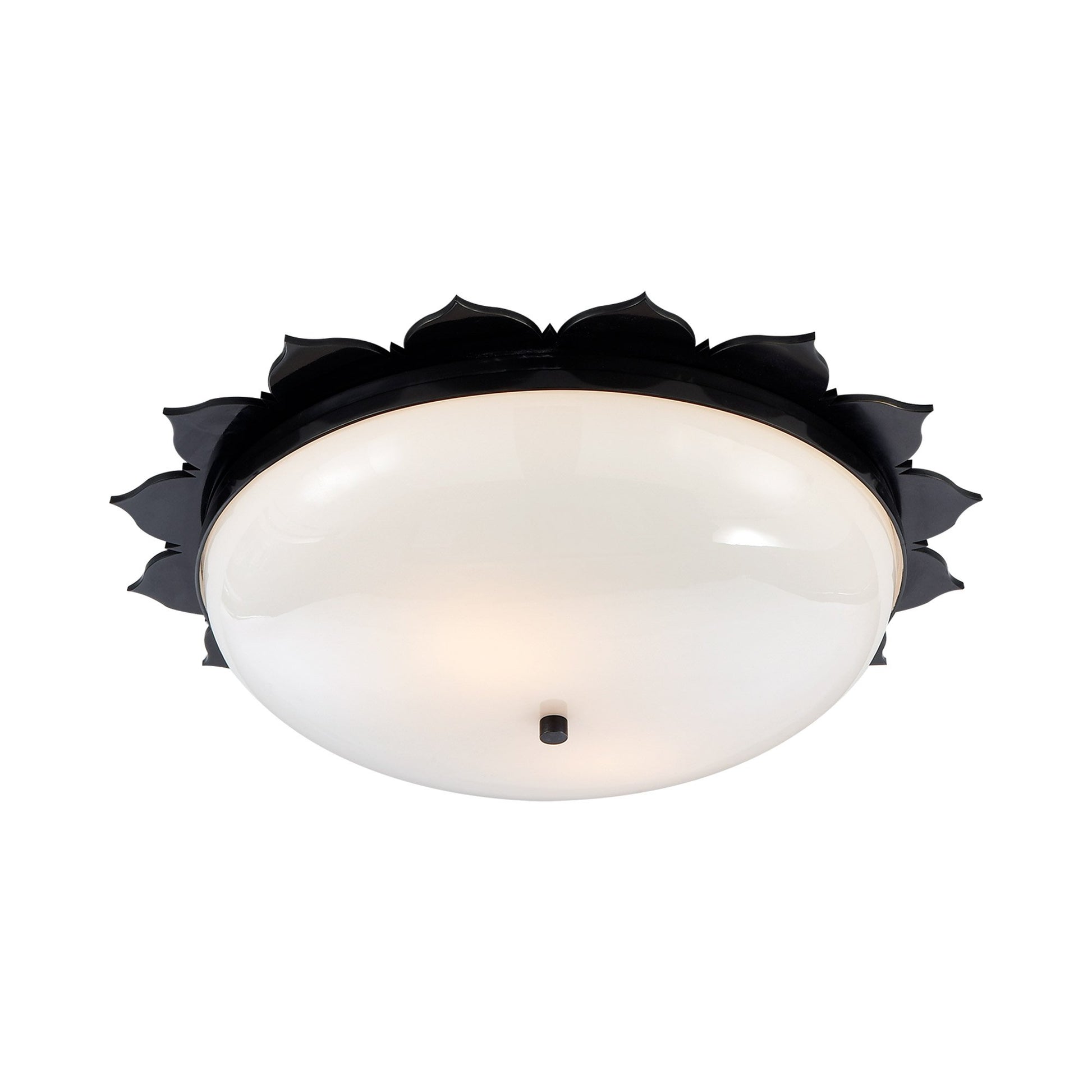 Rachel Flush Mount Ceiling Light in Gun Metal (Large).