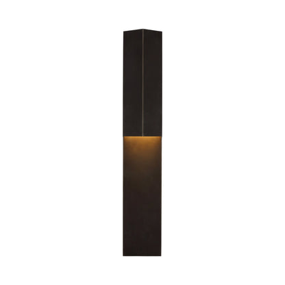 Rega Folded LED Wall Light in Bronze (Large).