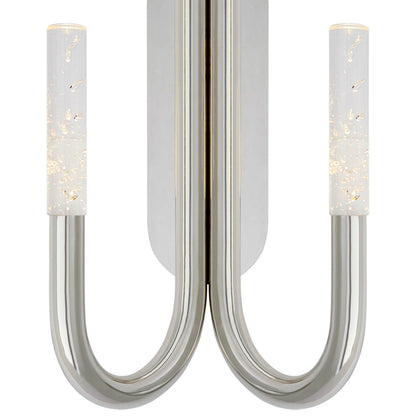 Rousseau Double LED Wall Light in Detail.