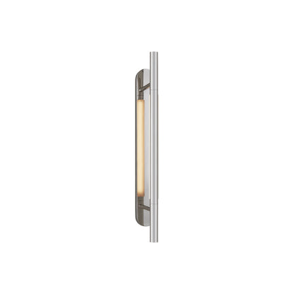Rousseau LED Wall Light in Polished Nickel (Medium).