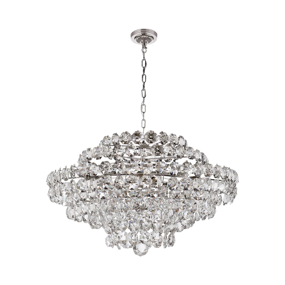 Sanger Chandelier in Polished Nickel(Large).