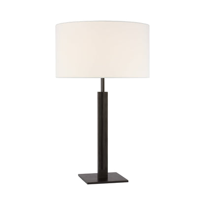 Serre LED Table Lamp in Aged Iron.