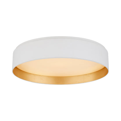 Shaw LED Flush Mount Ceiling Light in Matte White (Large).