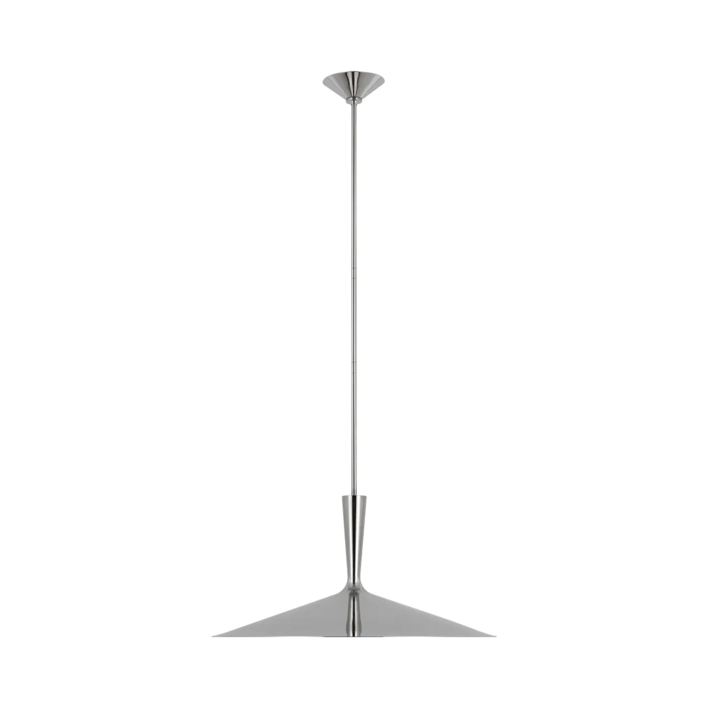 Rosetta Pendant Light in Polished Nickel (X-Large).