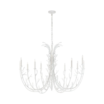 Silva Chandelier in Plaster White.