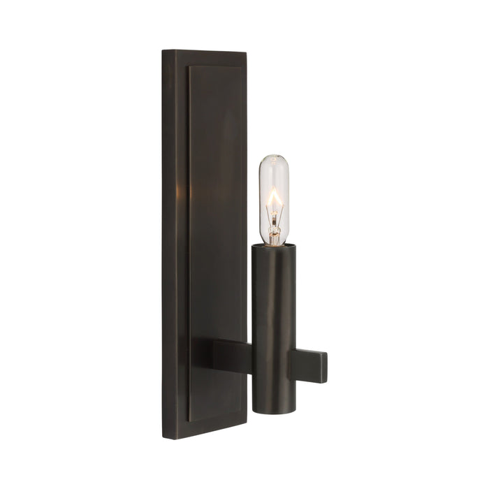 Sonnet LED Wall Light in Bronze/Without Shade.