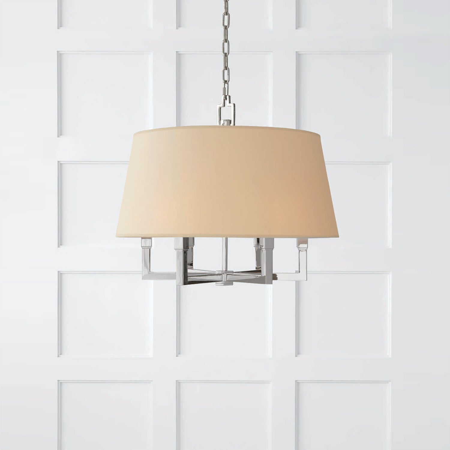 Square Tube Pendant Light in Detail.
