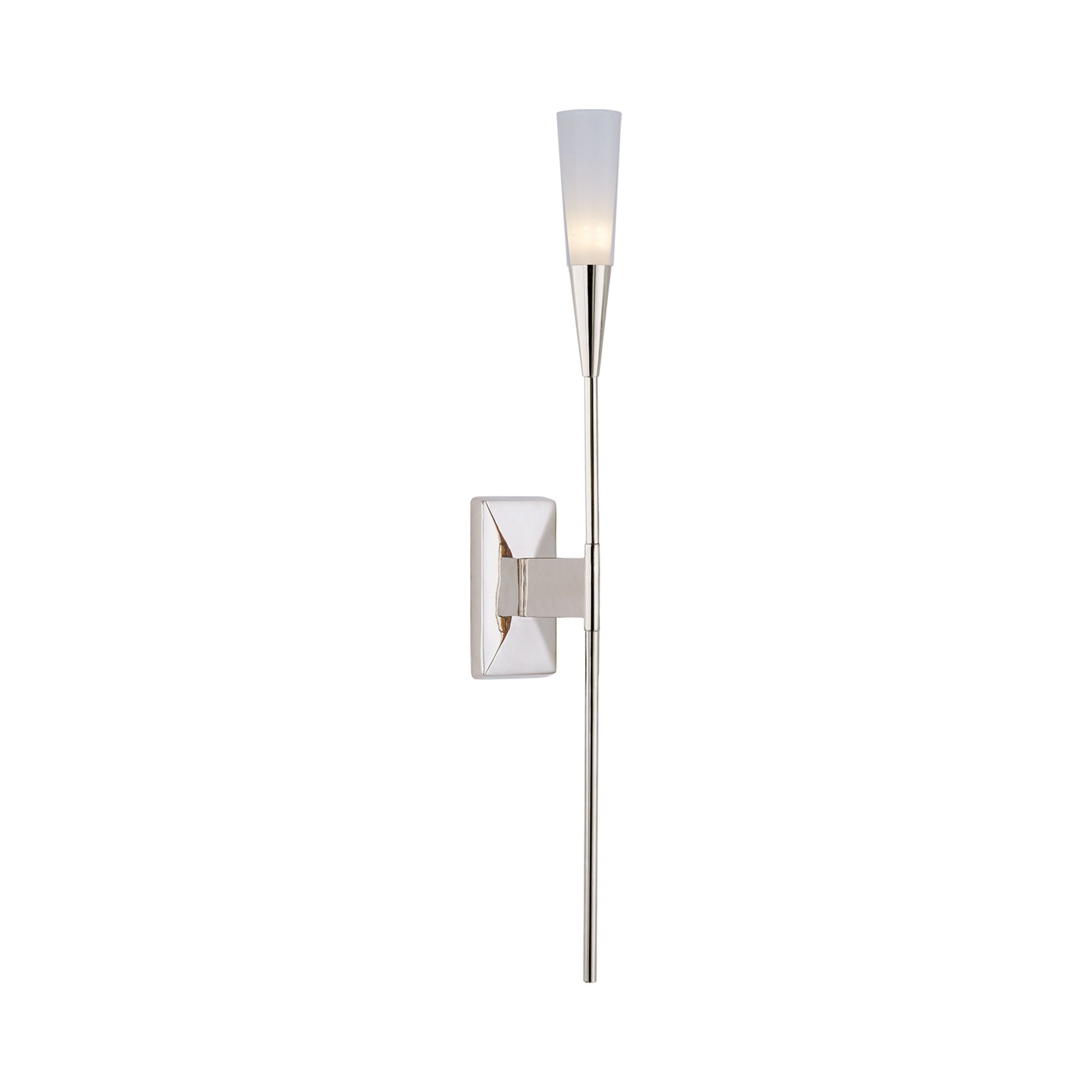 Stellar LED Wall Light in Polished Nickel (Single).