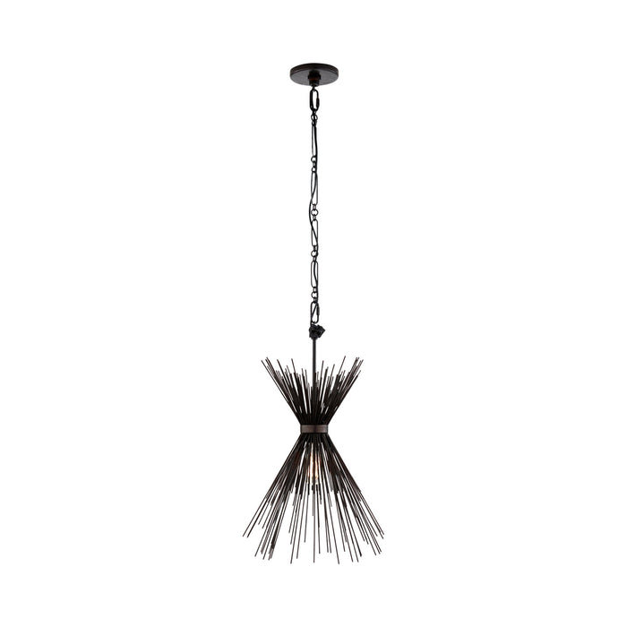 Strada Chandelier in Narrow/Aged Iron (Small).