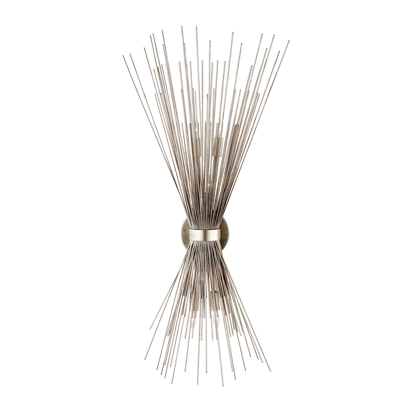 Strada Wall Light in Burnished Silver Leaf (Large).