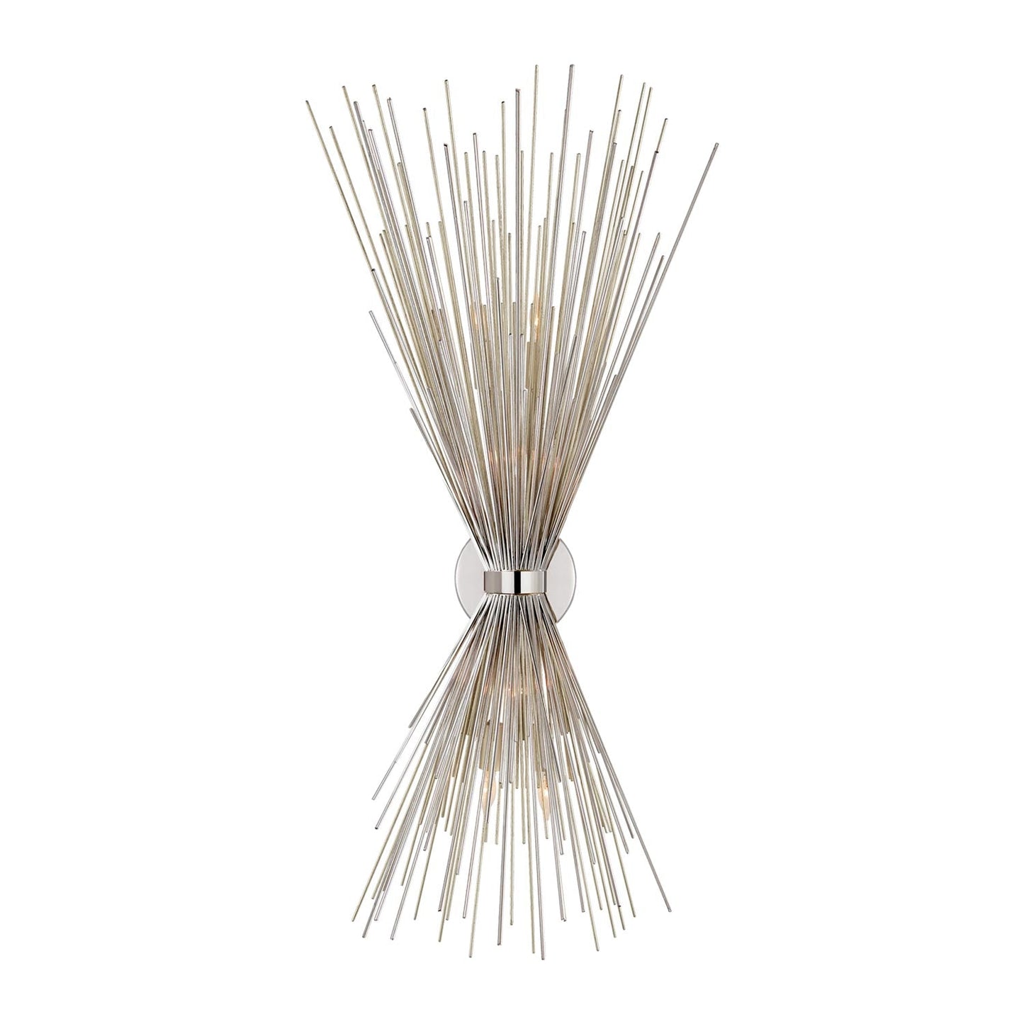 Strada Wall Light in Polished Nickel (Large).