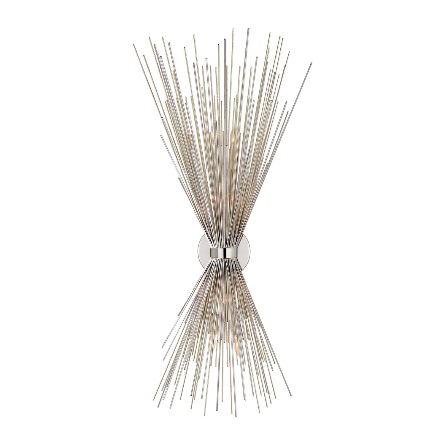 Strada Wall Light in Polished Nickel (Large).