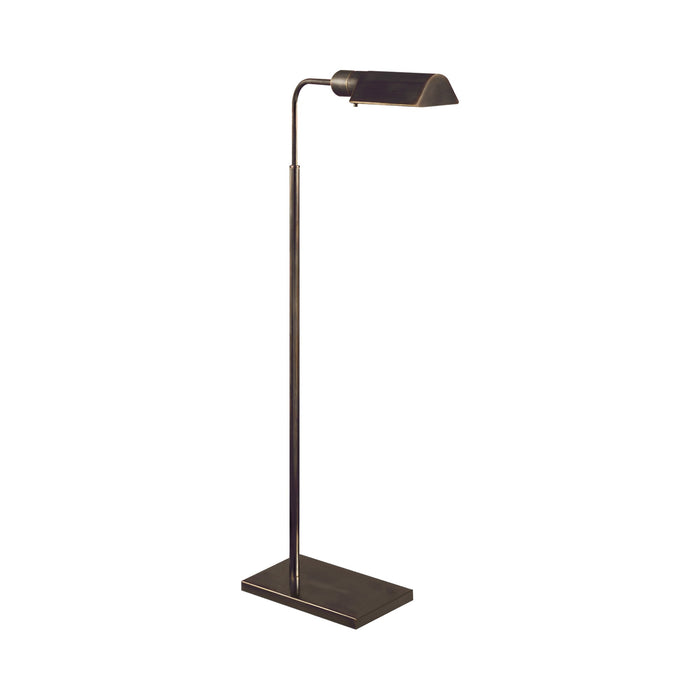 Studio Adjustable Floor Lamp in Bronze.