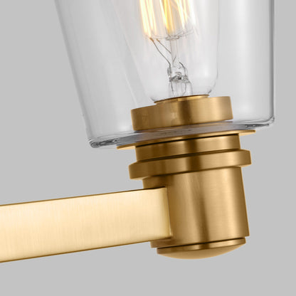 Alessa Vanity Wall Light in Detail.