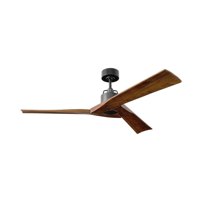 Alma Indoor / Outdoor LED Smart Ceiling Fan in Aged Pewter.