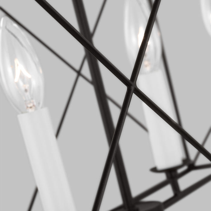 Beatrix Linear Pendant Light in Detail.
