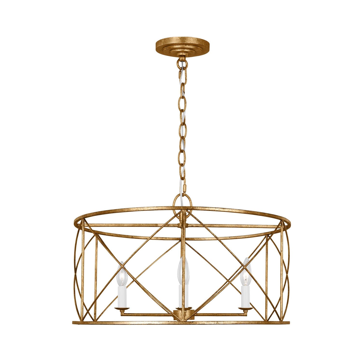 Beatrix Pendant Light in Antique Gild (Large).