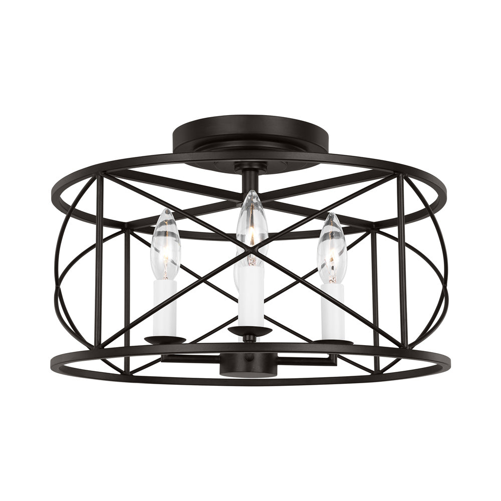 Beatrix Semi Flush Mount Ceiling Light in Detail.