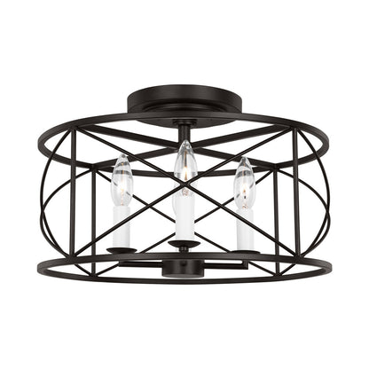 Beatrix Semi Flush Mount Ceiling Light in Detail.