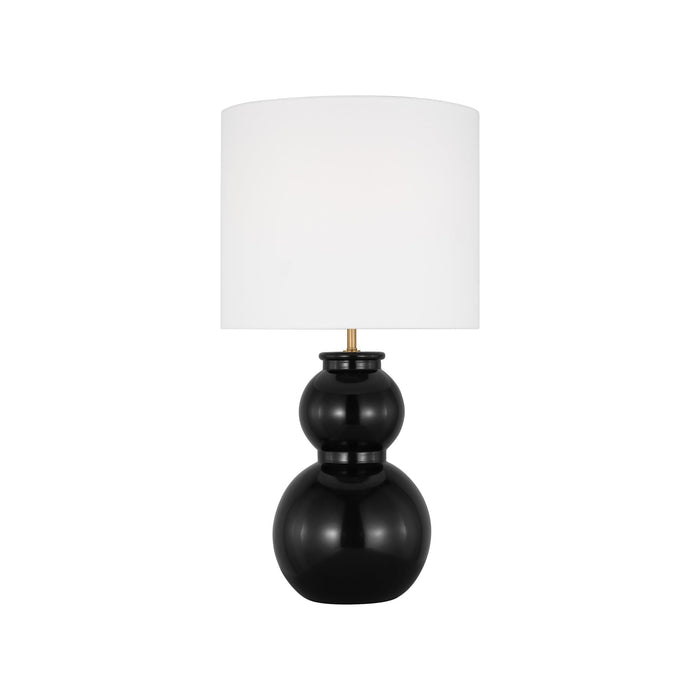 Buckley Table Lamp in Gloss Black.